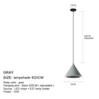 Lampe de Chevet Minimaliste LED Design Noir