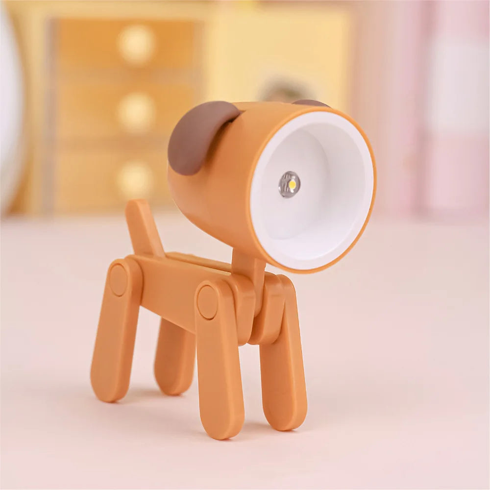 Lampe de Chevet LED Portable - Design Mignon, Lumière Douce
