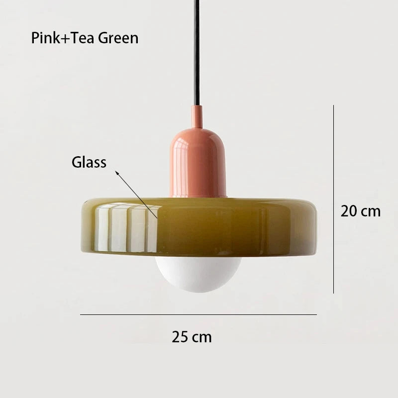 Lampe de Chevet Verre Nordic – Éclairage Doux & Design Rétro