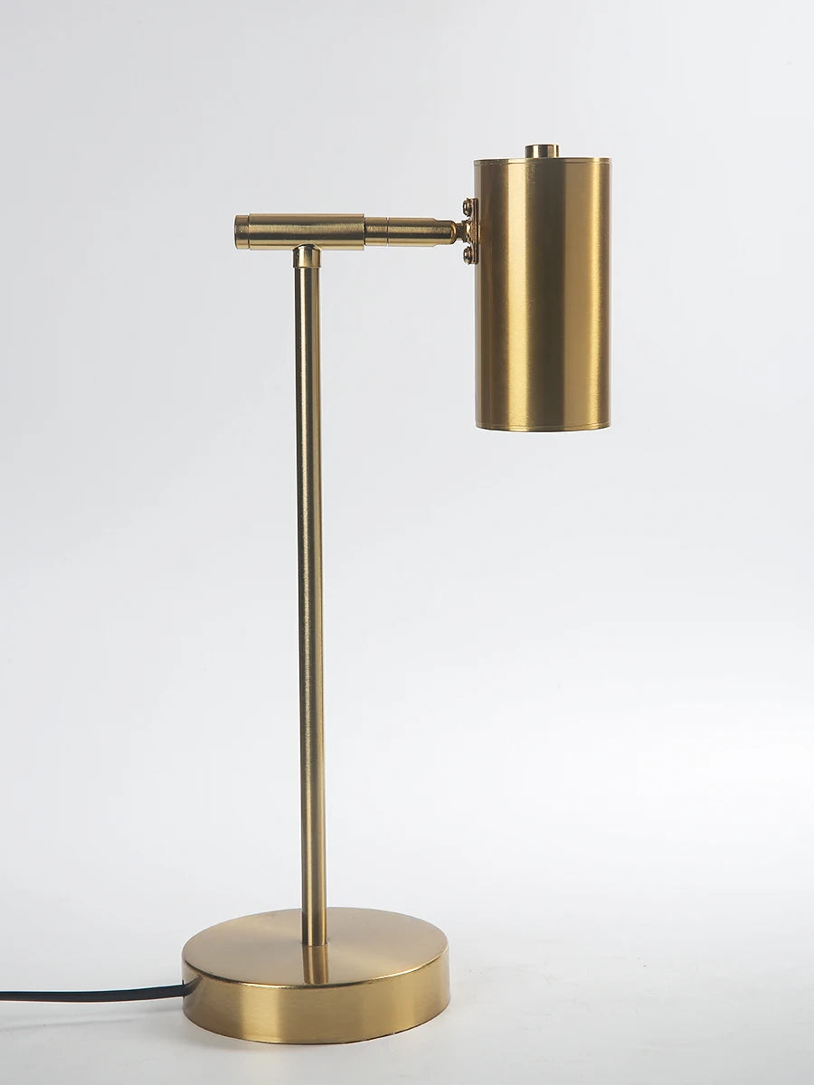Lampe de Chevet Design Doré - Lumière Chaude pour Chambre Cosy