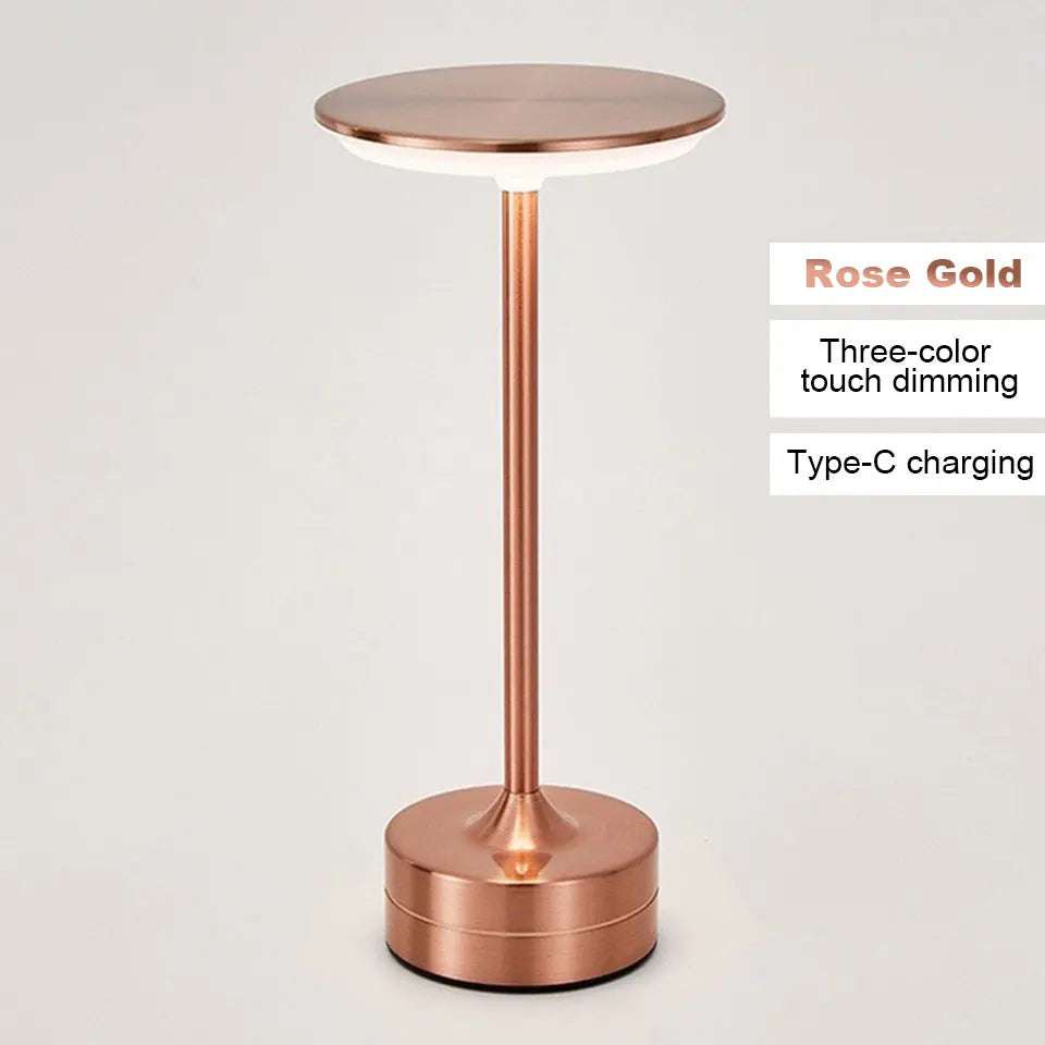 Lampe de Chevet Tactile Rechargeable - Lumière Tamisée USB