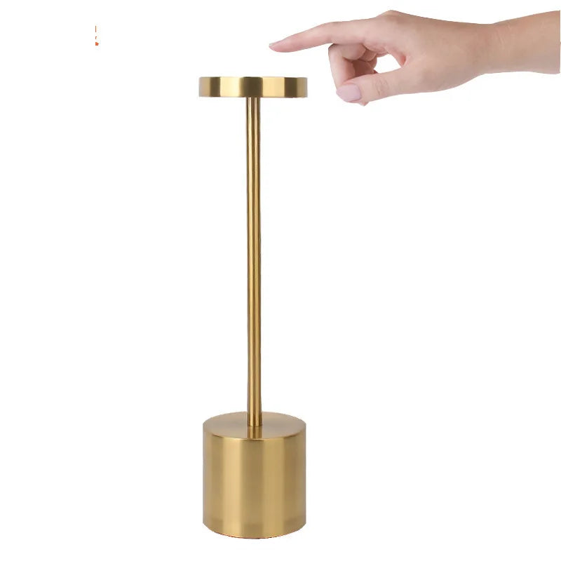 Lampe de Chevet Tactile Rechargeable 3 Modes Lumière Douce