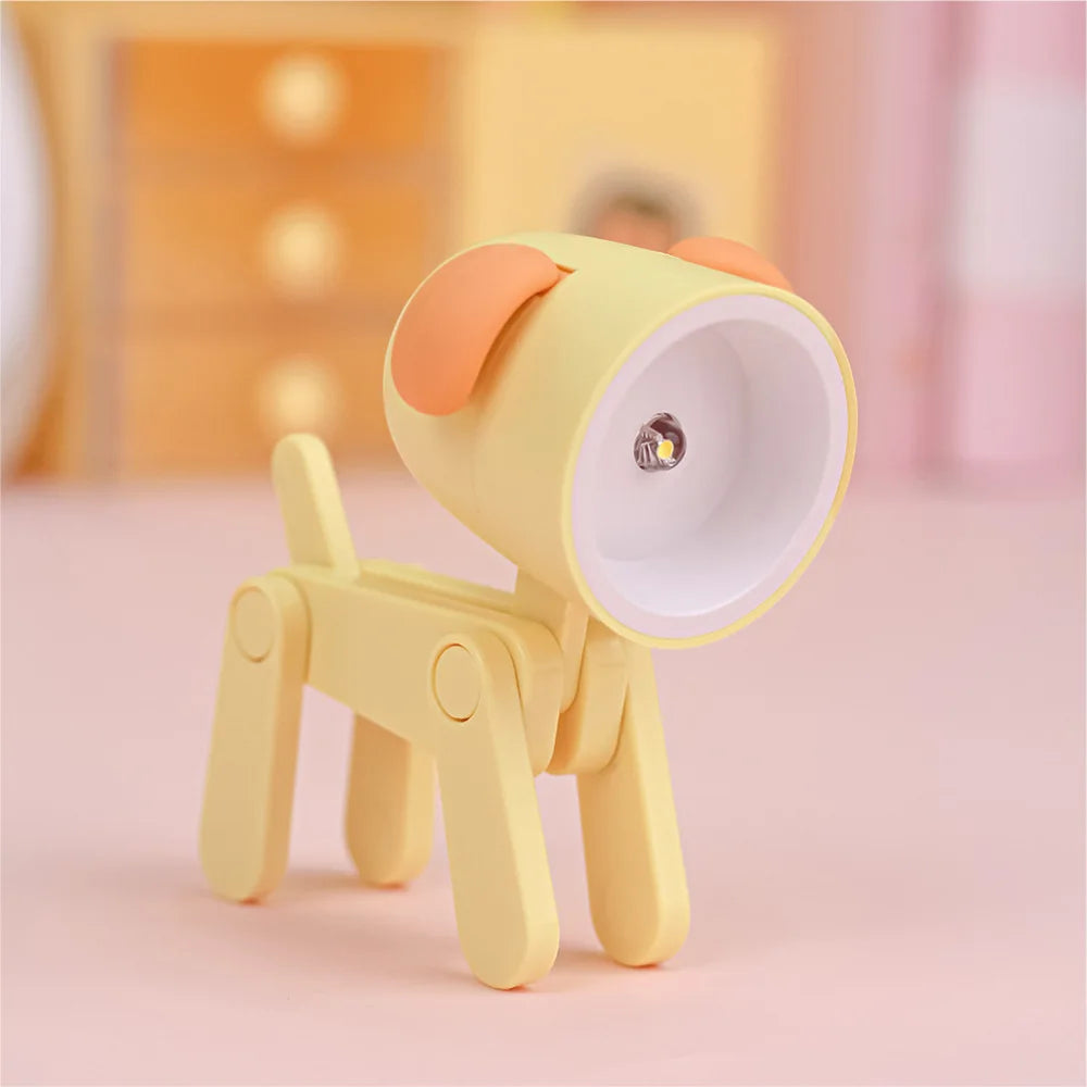Lampe de Chevet LED Portable - Design Mignon, Lumière Douce