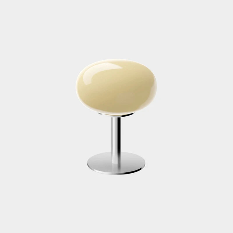 Lampe de Chevet Verre Macaron - Lumière Tamisée 3 Modes
