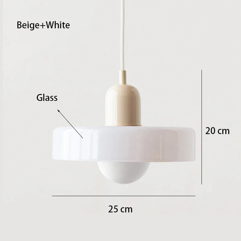 Lampe de Chevet Verre Nordic – Éclairage Doux & Design Rétro
