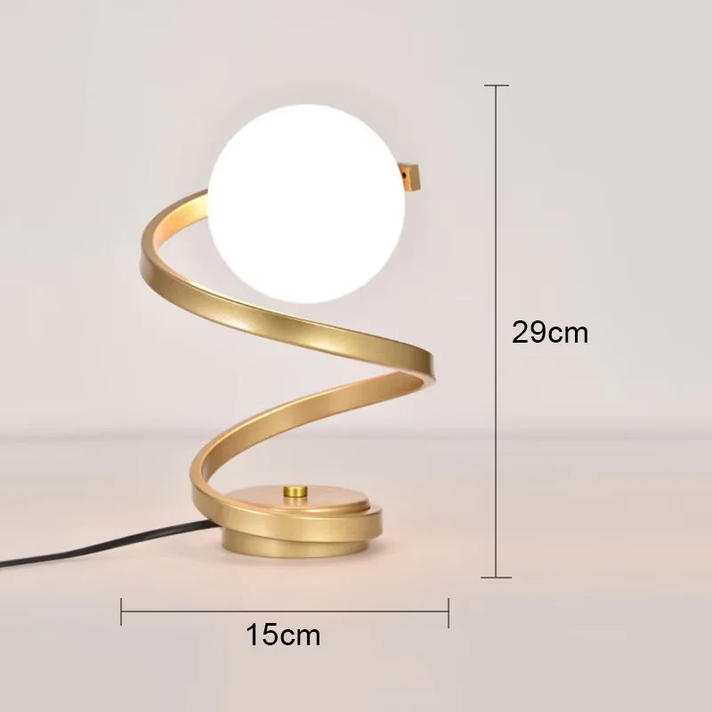 Lampe de Chevet LED Design Nordique – Lumière Douce et Chaude
