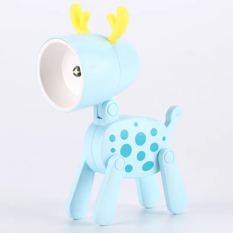 Lampe de Chevet LED Portable - Design Mignon, Lumière Douce