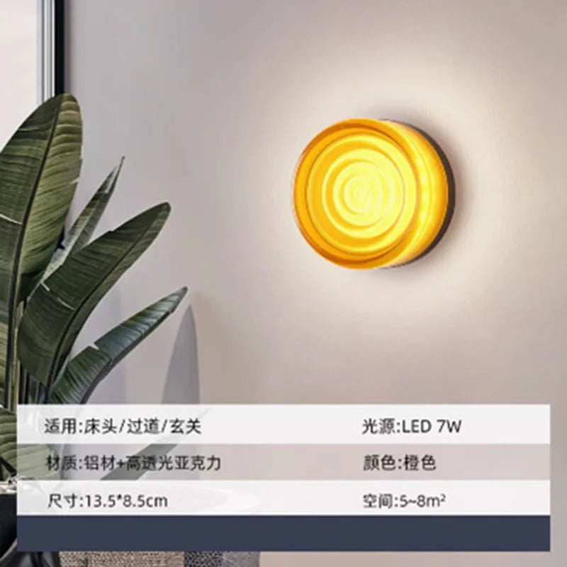Lampe de Chevet Murale Minimaliste - Lumière Chaude Cosy