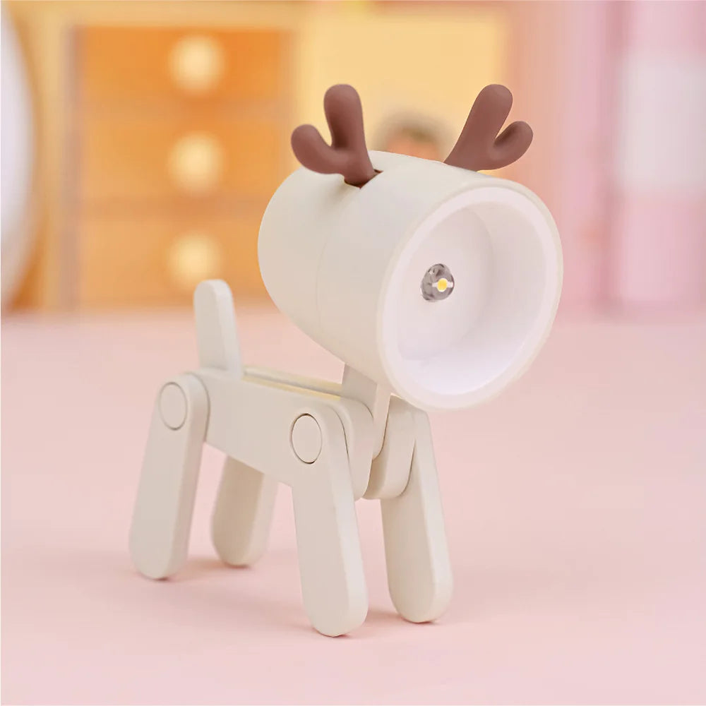Lampe de Chevet LED Portable - Design Mignon, Lumière Douce