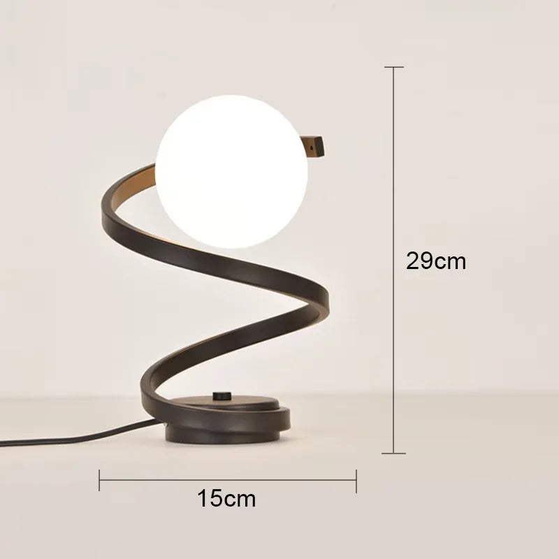 Lampe de Chevet LED Design Nordique – Lumière Douce et Chaude