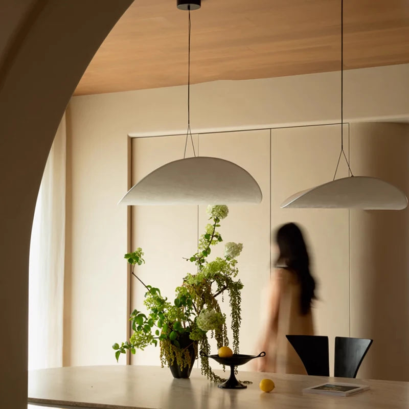 Lampe de Chevet Minimaliste Soie LED - Ambiance Soir