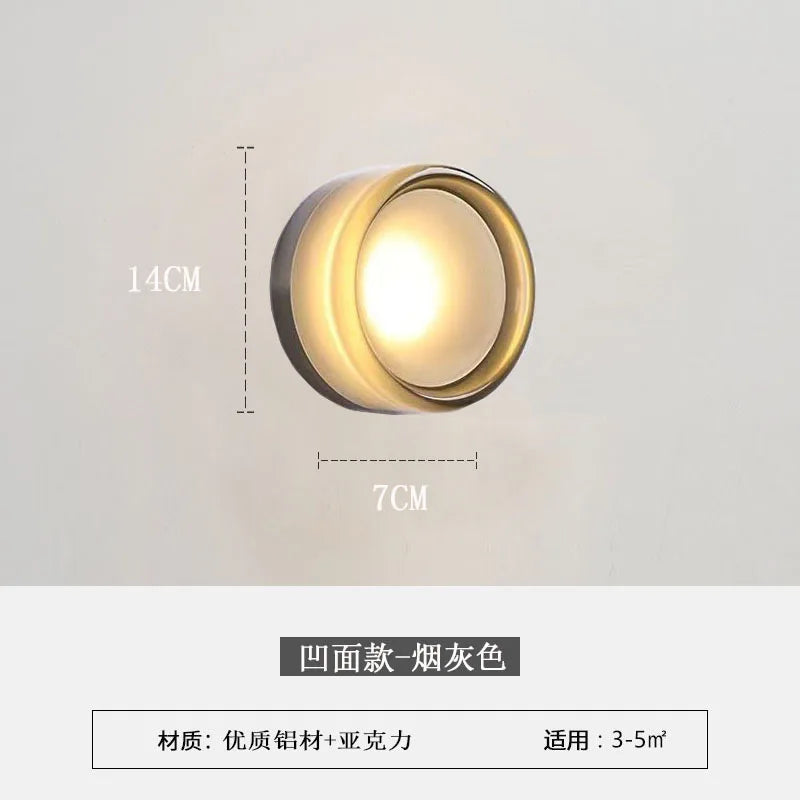 Lampe de Chevet Murale Minimaliste - Lumière Chaude Cosy