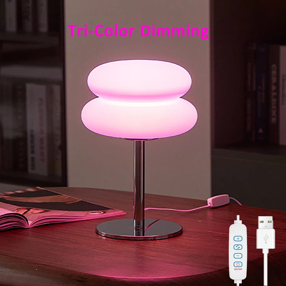 Lampe de Chevet LED Champignon - Éclairage Tamisé USB