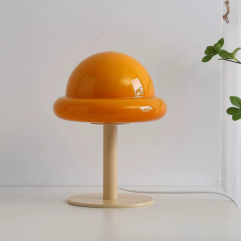 Lampe de Chevet Rétro en Verre Design Bauhaus Ambiance Cosy
