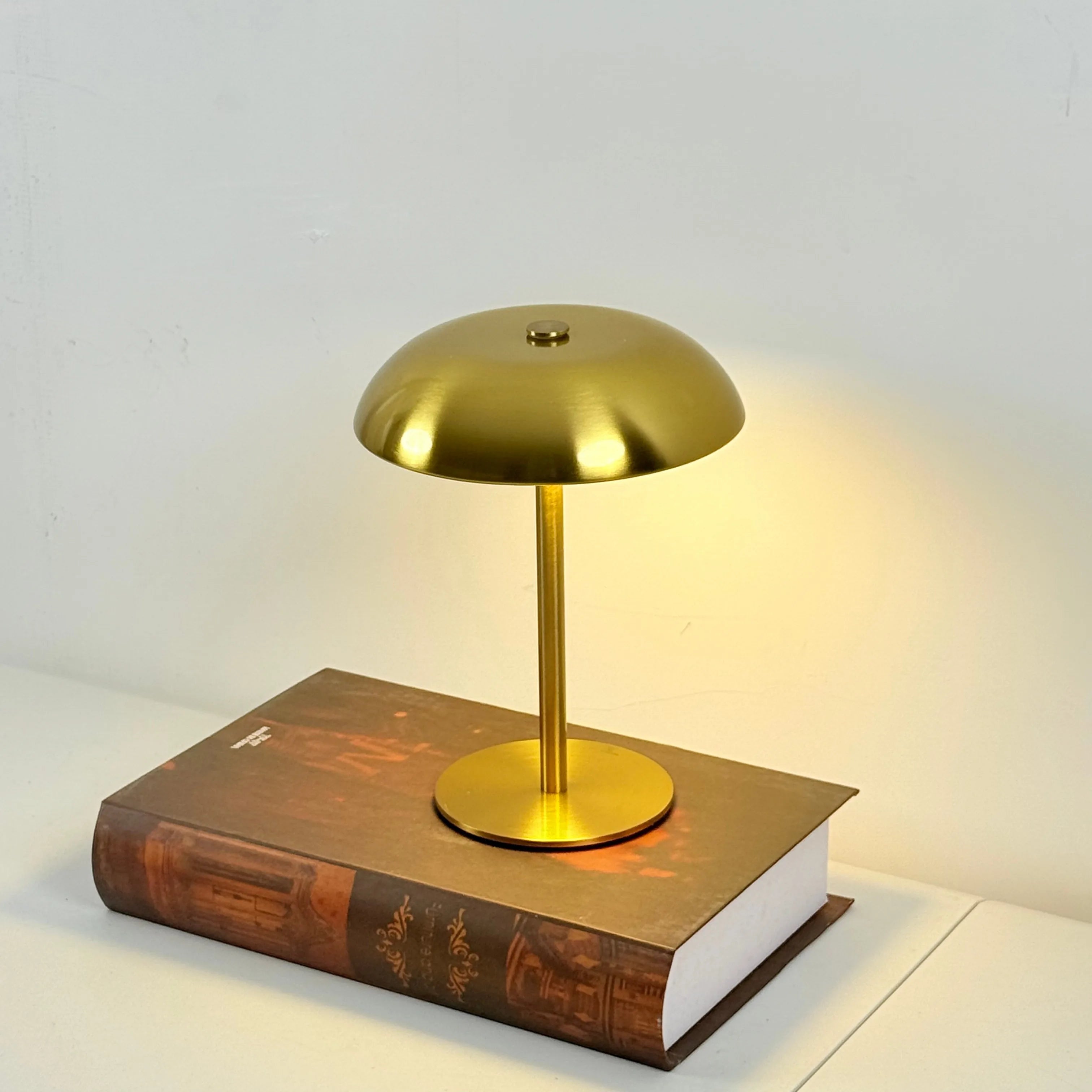 Lampe de Chevet Champignon Tactile 3 Intensités USB Rechargeable