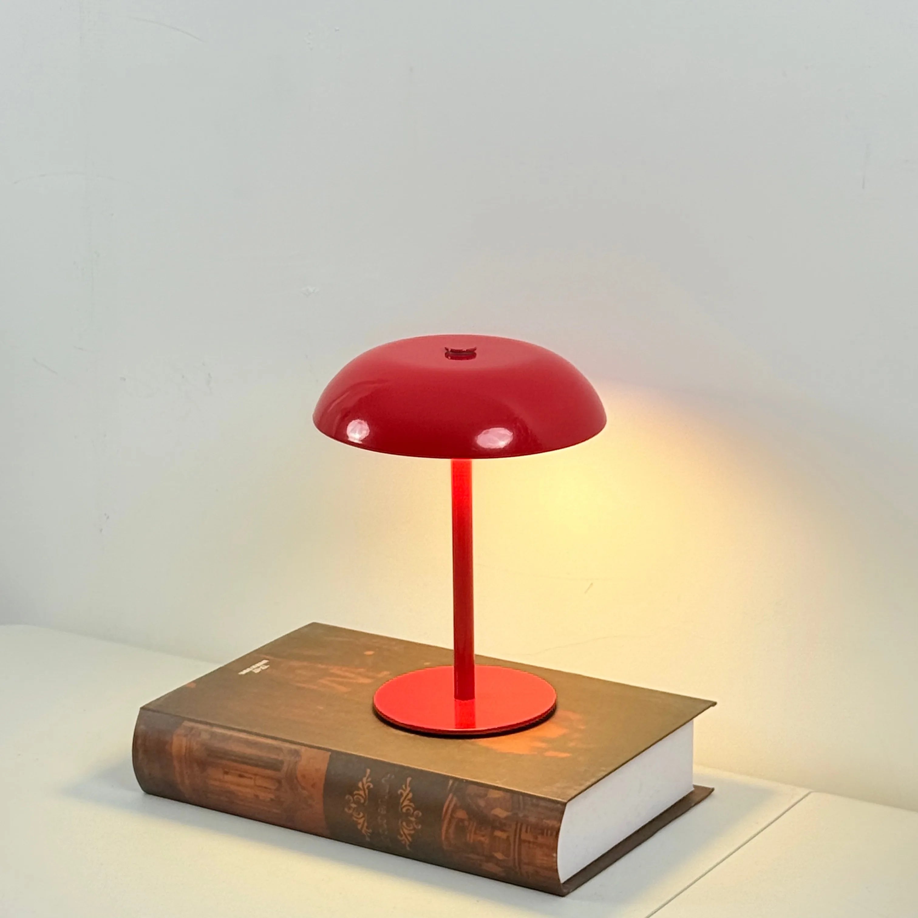 Lampe de Chevet Champignon Tactile 3 Intensités USB Rechargeable