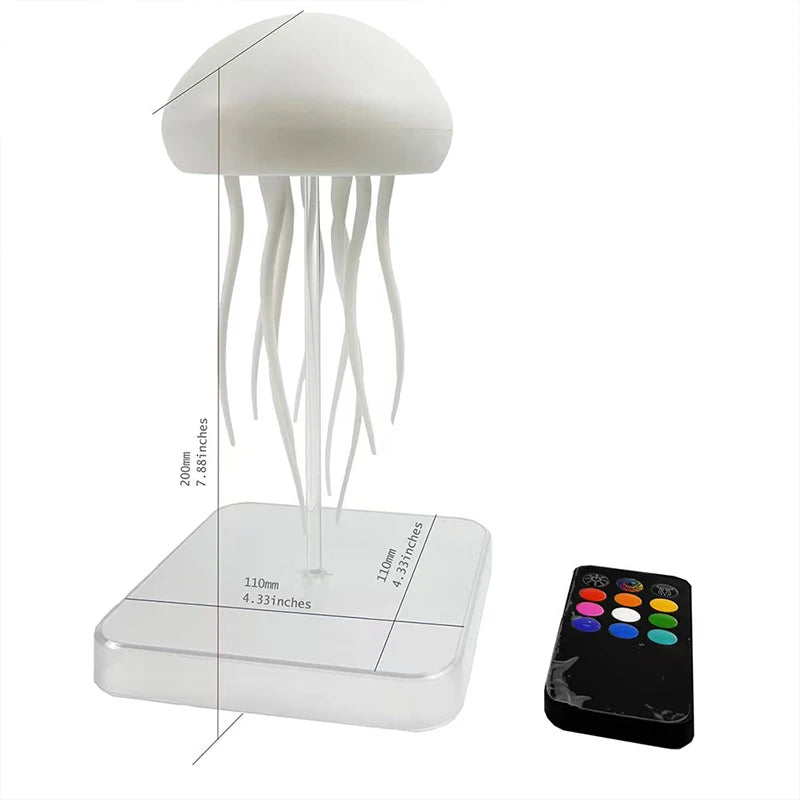 Lampe de Chevet Méduse LED – Lumière Douce Rechargeable 9 Tentacules