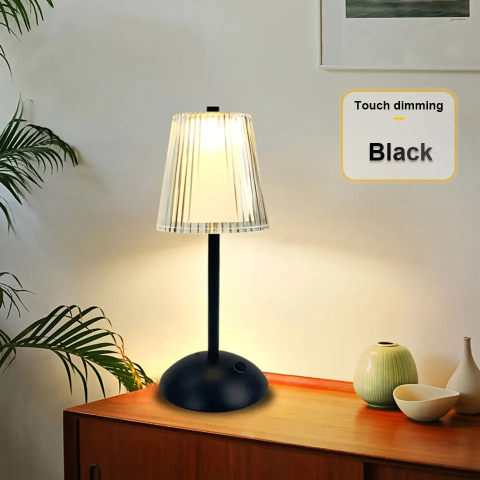Lampe de Chevet Tactile Rechargeable - Lumière Douce Design