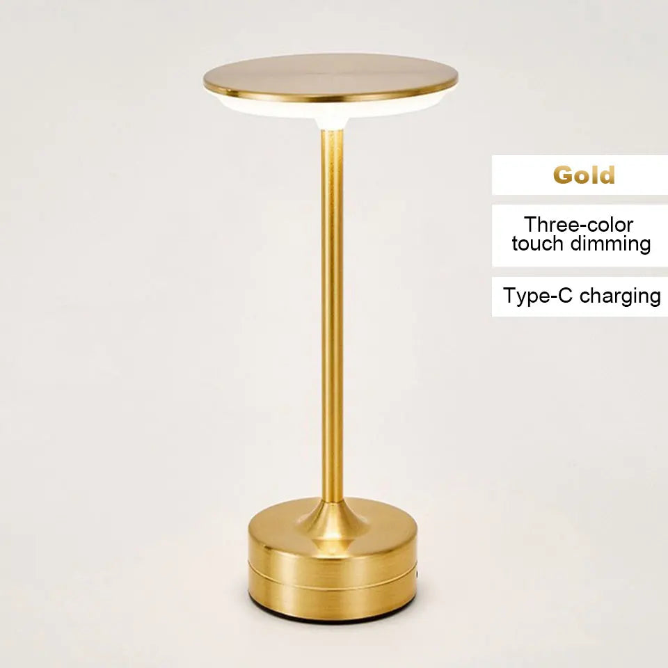 Lampe de Chevet Tactile Rechargeable - Lumière Tamisée USB