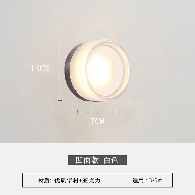 Lampe de Chevet Murale Minimaliste - Lumière Chaude Cosy
