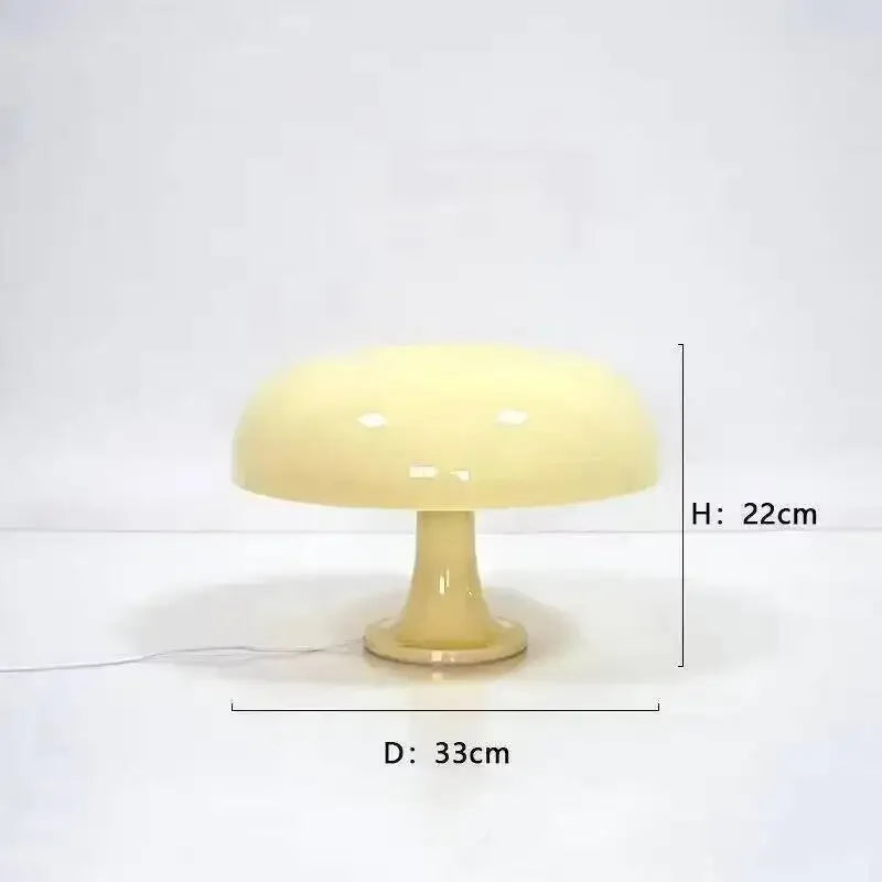 Lampe de Chevet Champignon LED – Lumière Chaude Cocooning
