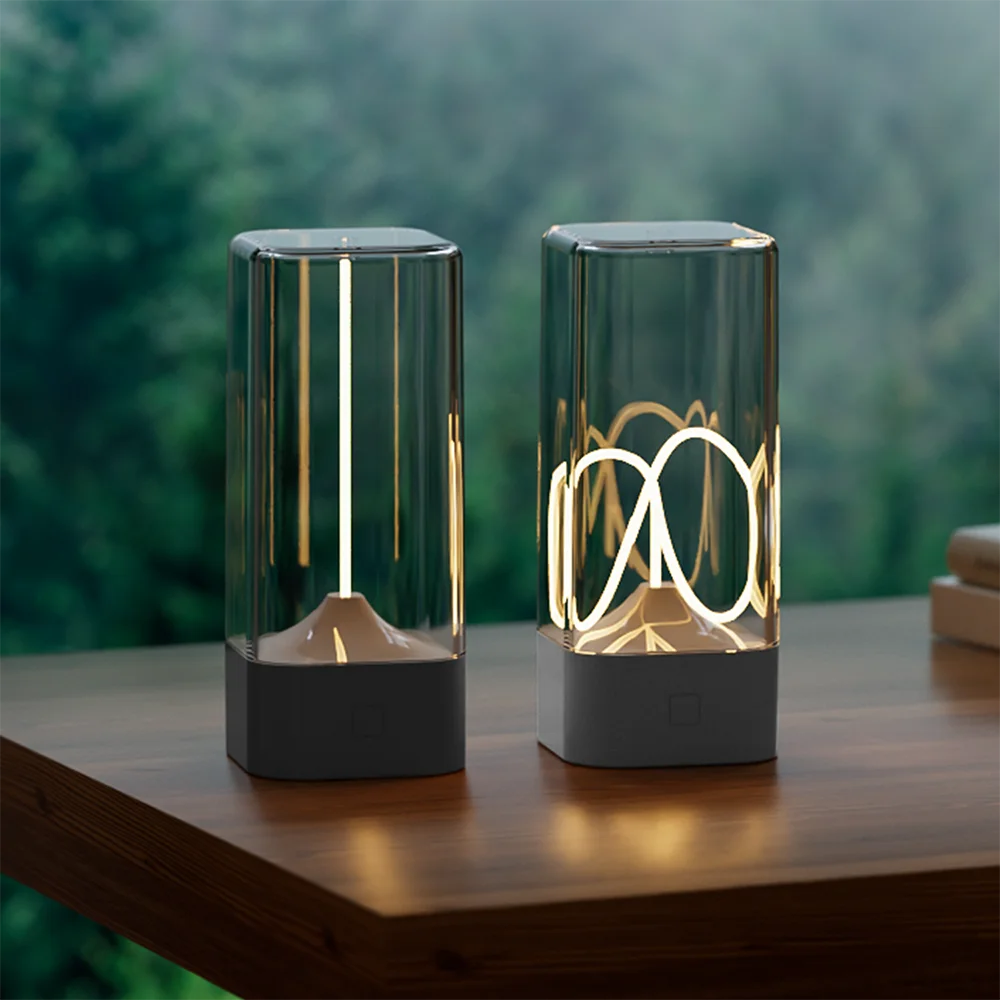 Lampe de Chevet Rechargeable 3 Modes - Éclairage Tamisé Tactile