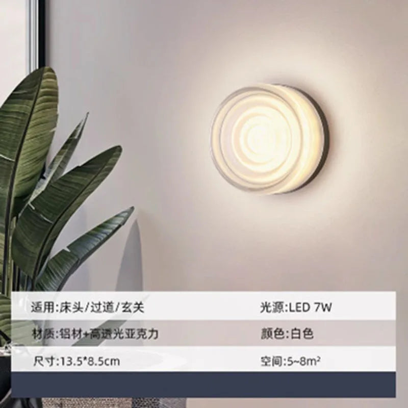 Lampe de Chevet Murale Minimaliste - Lumière Chaude Cosy
