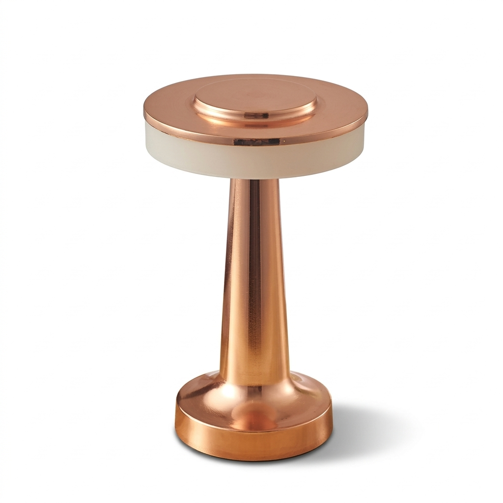 Lampe de chevet UFO métal design avec contrôle tactile rechargeable