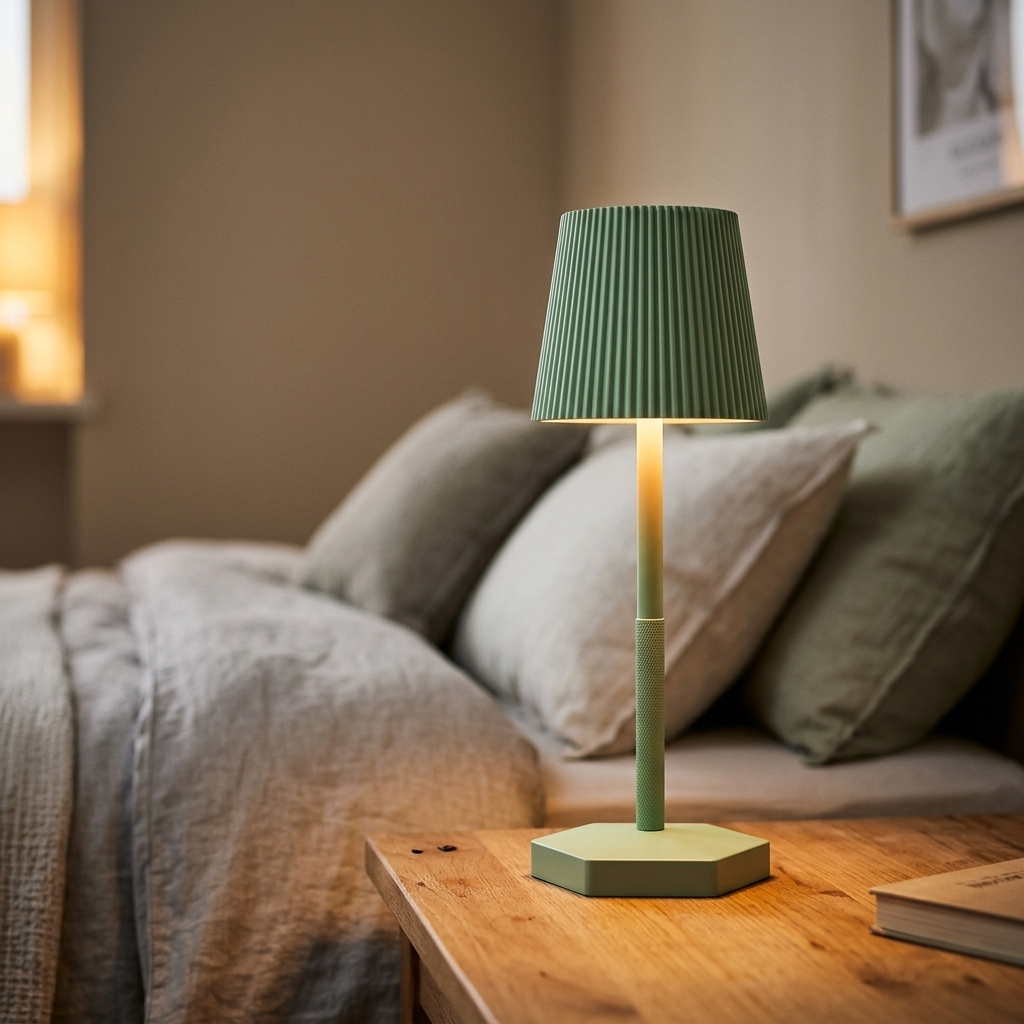 Lampe de Chevet Tactile Rechargeable USB - Lumière Chaude Cosy