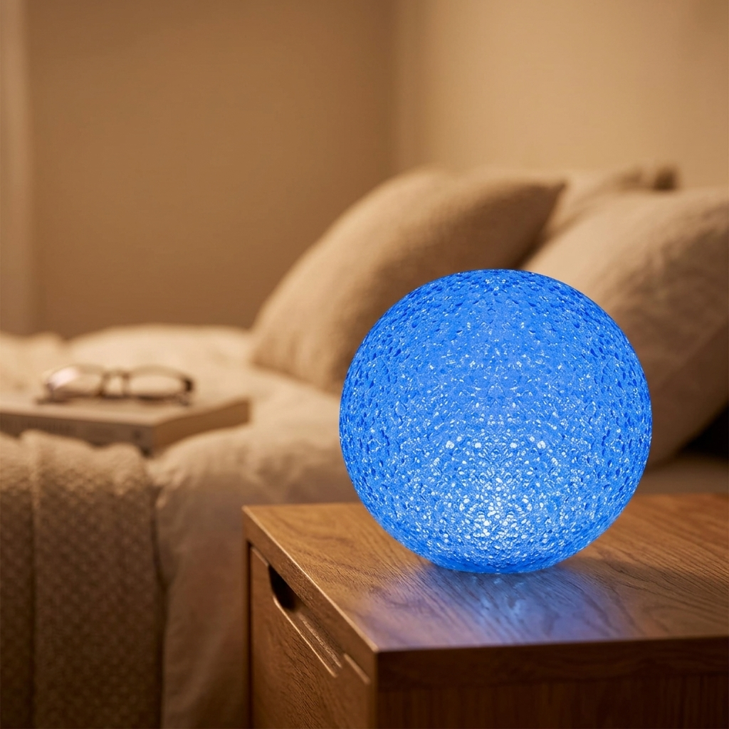 Lampe de Chevet Boule Lumineuse LED - Design Moderne Cozy