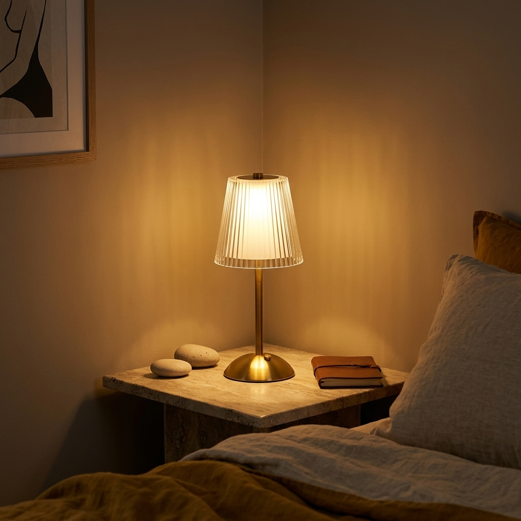 Lampe de Chevet Tactile Rechargeable - Lumière Douce Design