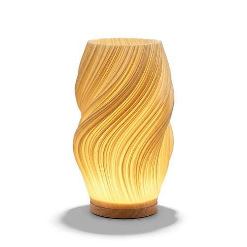 Lampe de chevet 3D dimmable avec contrôle tactile et trois modes lumière