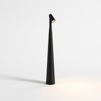 Lampe de chevet LED blanche avec contrôle tactile et recharge USB