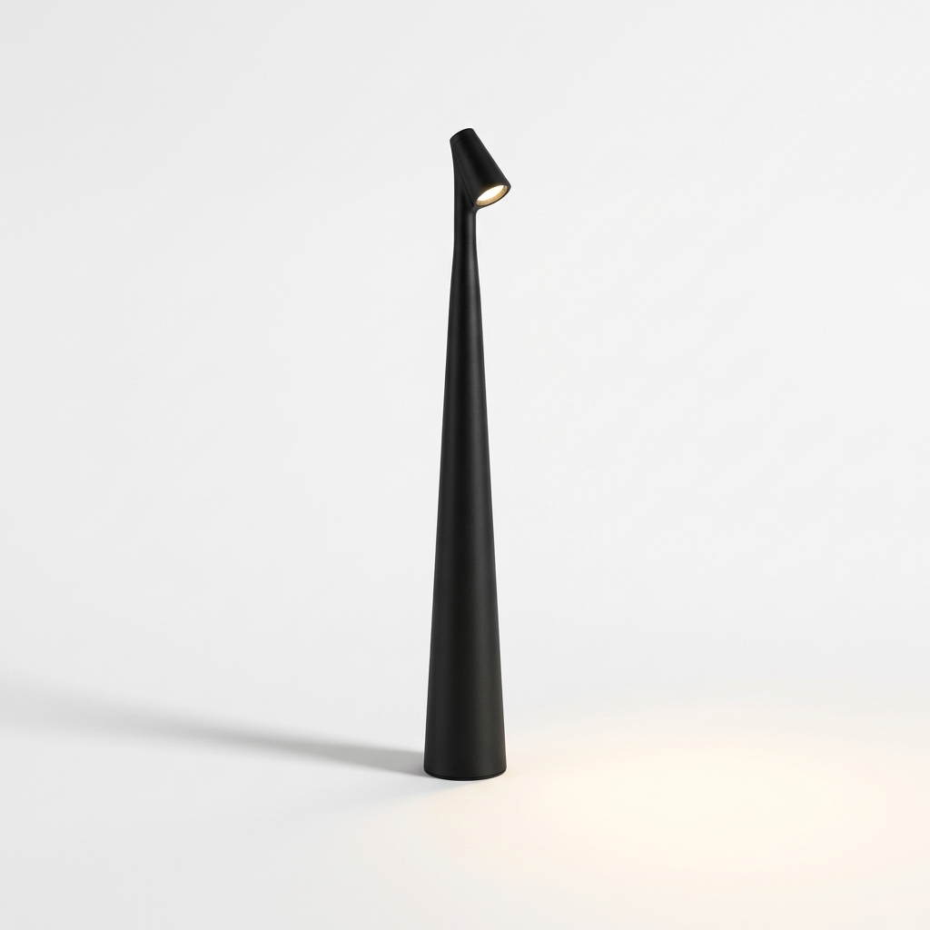 Lampe de chevet LED blanche avec contrôle tactile et recharge USB