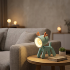 Lampe de Chevet LED Portable - Design Mignon, Lumière Douce