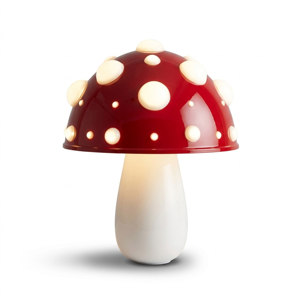 Lampe de Chevet Champignon LED Rechargeable - Ambiance Douce