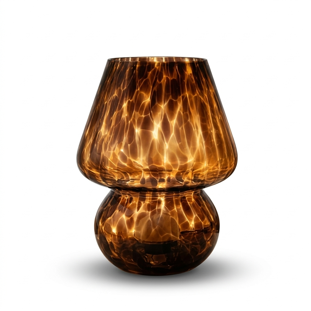 Lampe de Chevet Verre Coloré - Ambiance Cosy Chambre
