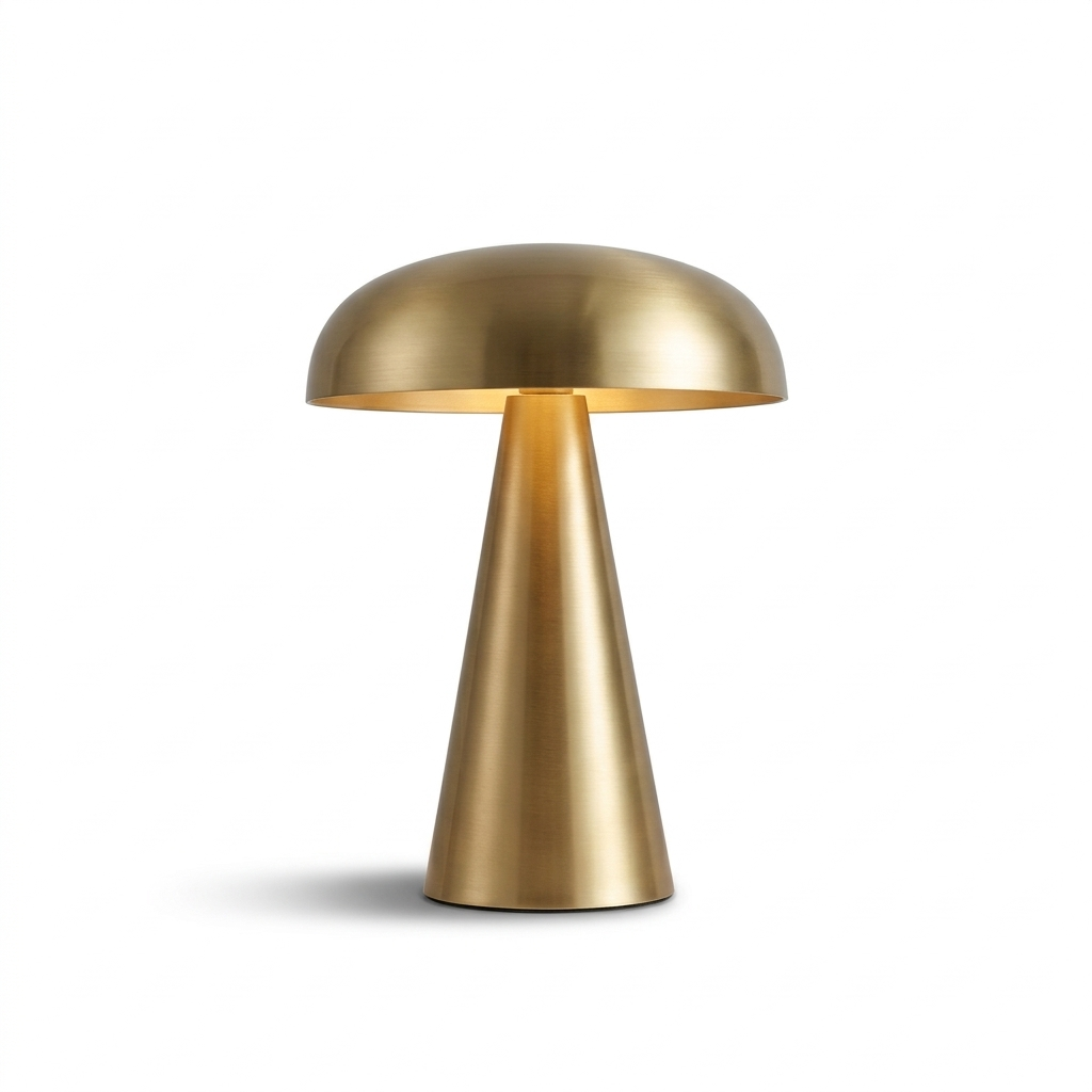 Lampe de chevet LED champignon retro avec commande tactile