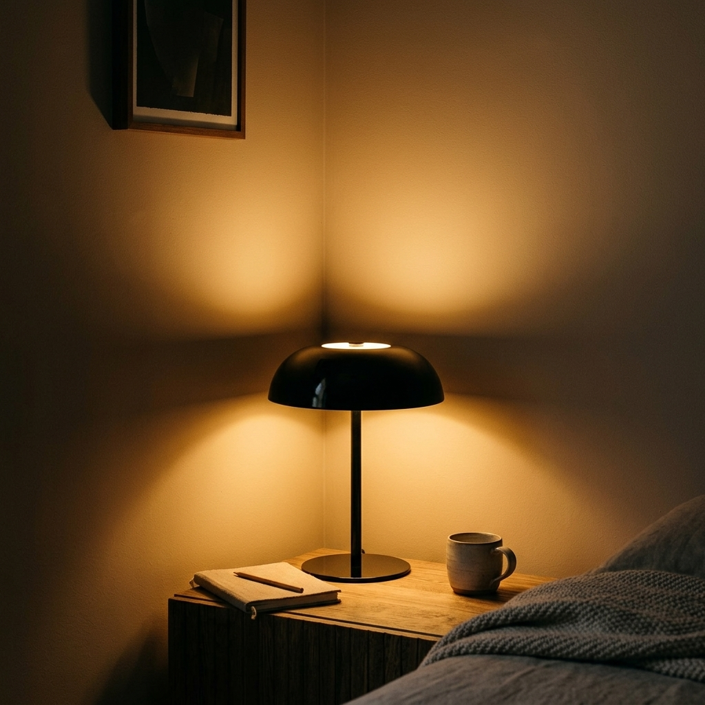 Lampe de Chevet Tactile Rechargeable - 3 Modes de Lumière