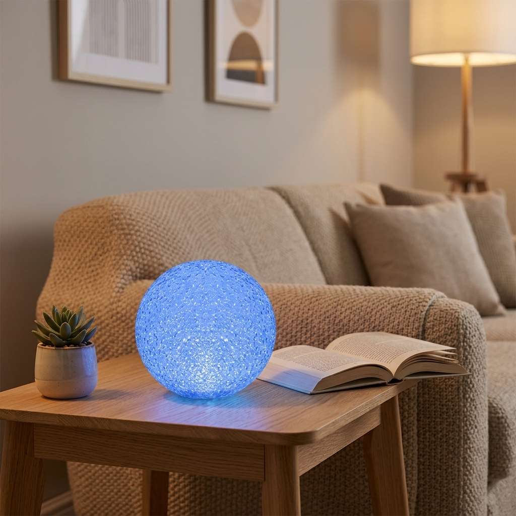 Lampe de Chevet Boule Lumineuse LED - Design Moderne Cozy