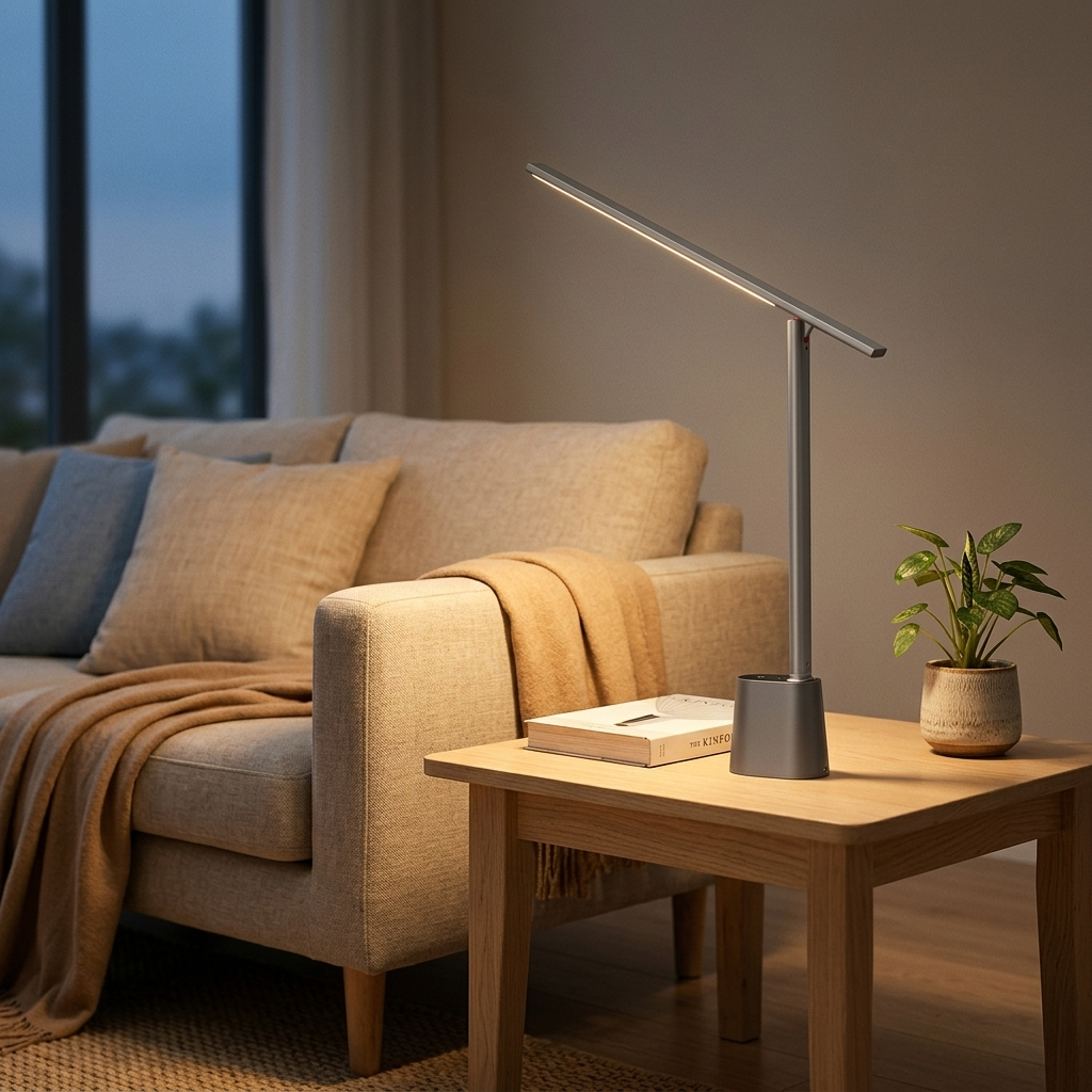 Lampe de Chevet LED Rechargeable - Lumière Douce & Design Élégant