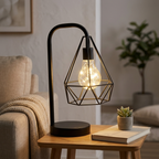 Lampe de Chevet Design Rétro - Lumière Douce Ambiance Cosy