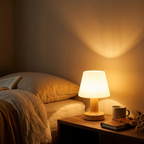 Lampe de Chevet Champignon LED Rechargeable - Lumière Tamisée Tactile