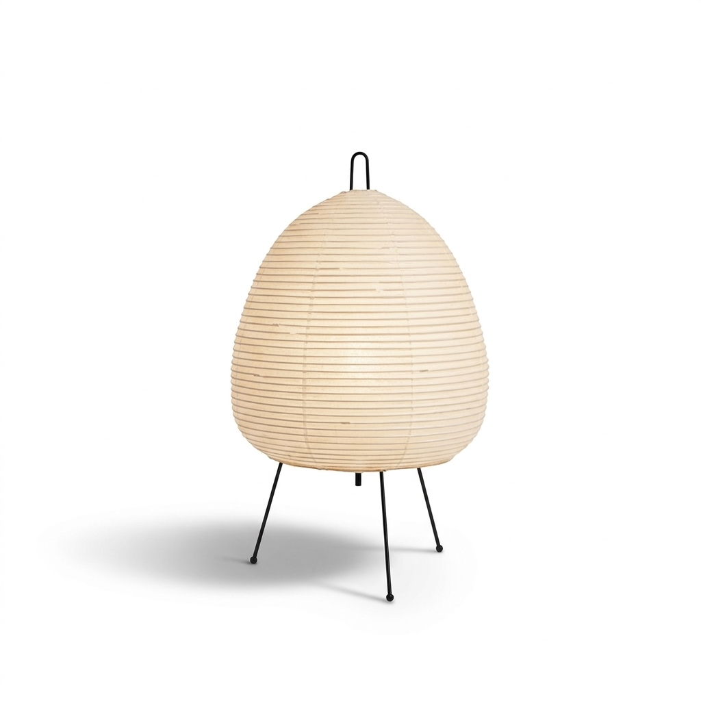 Lampe de Chevet Design Noguchi - Lumière Chaude Cosy pour Chambre