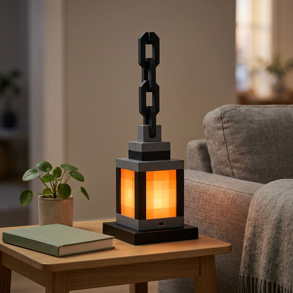 Lampe de Chevet Pixel 16 Couleurs - Veilleuse Rechargeable Cozy