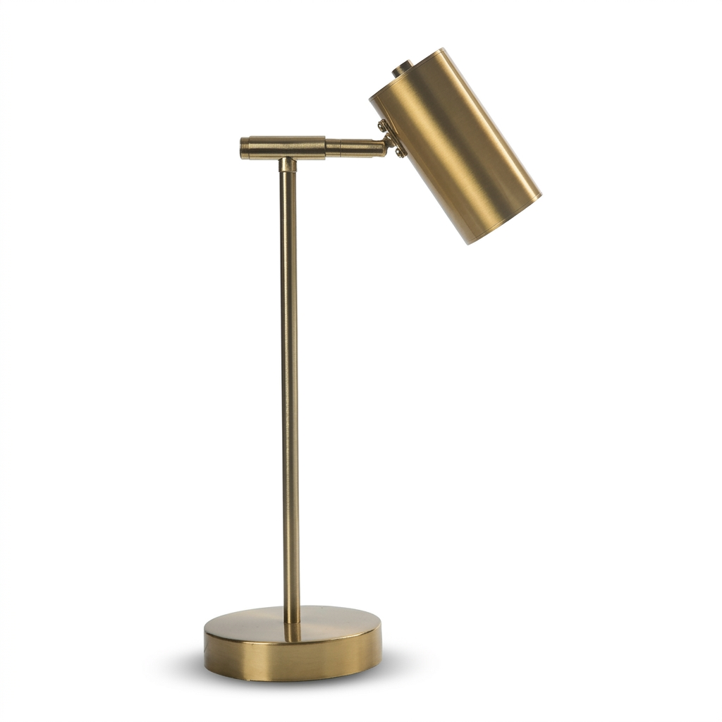 Lampe de Chevet Design Doré - Lumière Chaude pour Chambre Cosy
