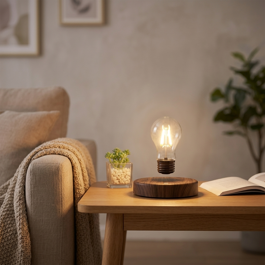 Lampe de Chevet Flottante LED - Lumière Douce et Design Moderne