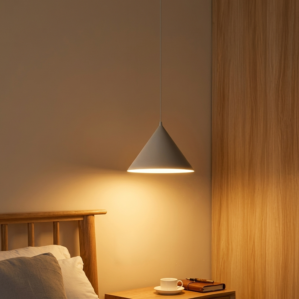 Lampe de Chevet Minimaliste LED Design Noir