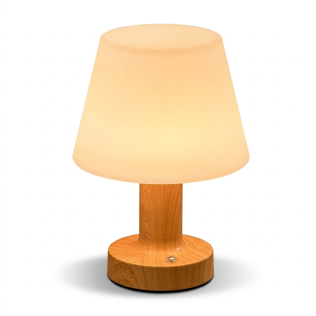 Lampe de chevet champignon LED rechargeable avec contrôle tactile