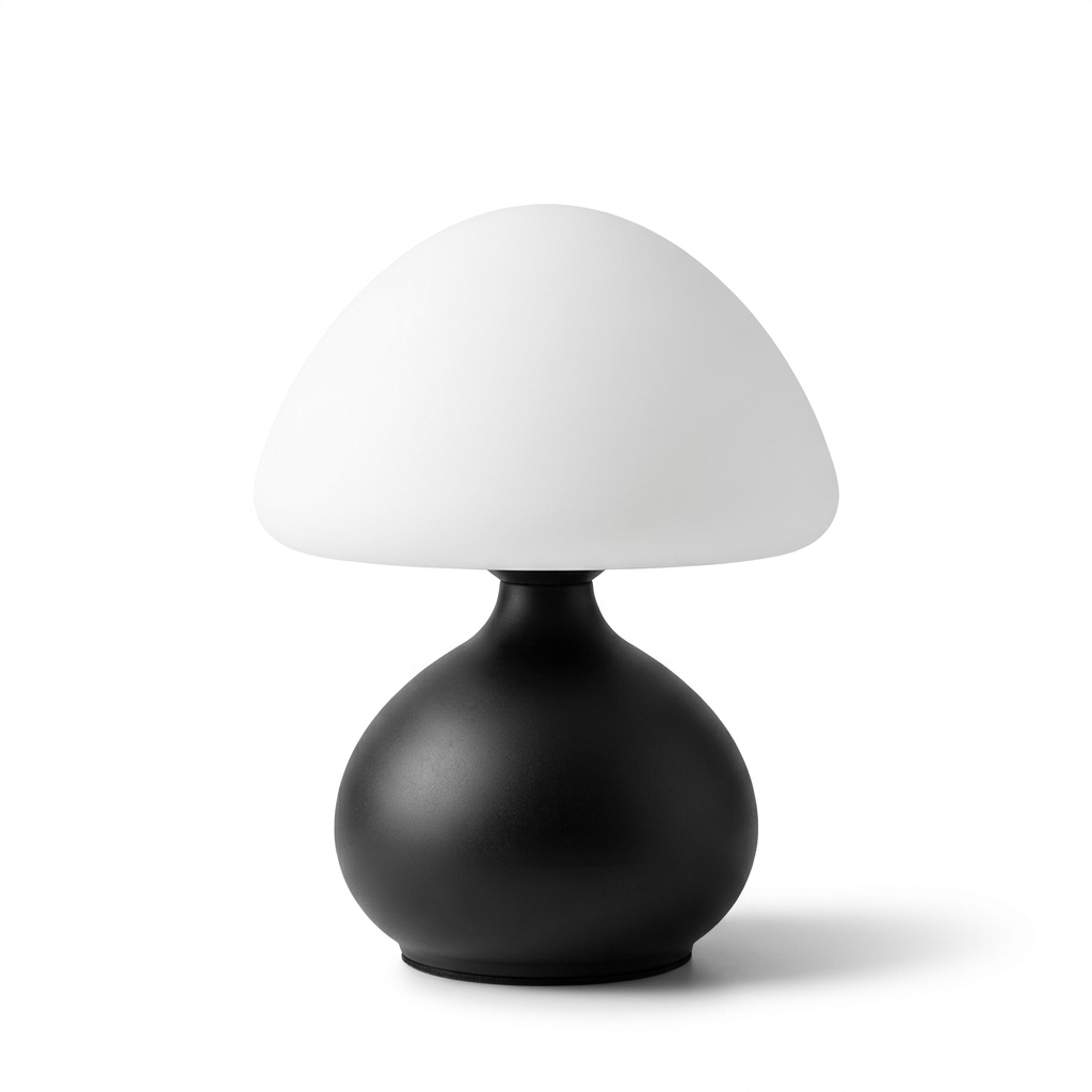 Lampe de Chevet Champignon Design - Lumière 3 Couleurs Dimmable